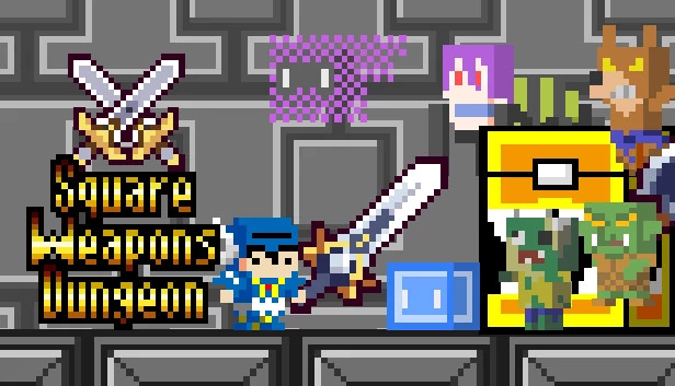方块武器地牢(Square Weapons Dungeon) 游戏封面