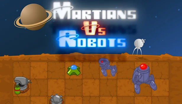 火星人对战机器人（Martians Vs Robots） 游戏封面