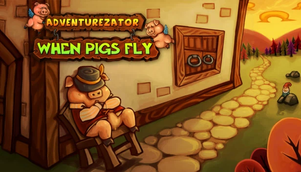 冒险勇者：当猪会飞（Adventurezator: When Pigs Fly） 游戏封面
