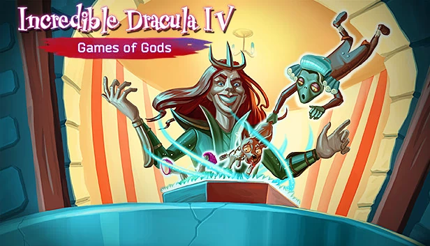 不可思议的德古拉4：诸神的游戏（Incredible Dracula 4: Games Of Gods） 游戏封面
