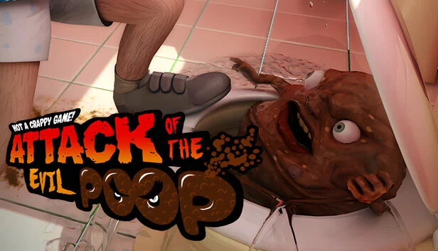 邪恶便便的袭击（ATTACK OF THE EVIL POOP） 游戏封面