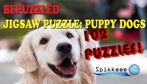 Bepuzzled 小狗拼图(Bepuzzled Puppy Dog Jigsaw Puzzle) 游戏封面