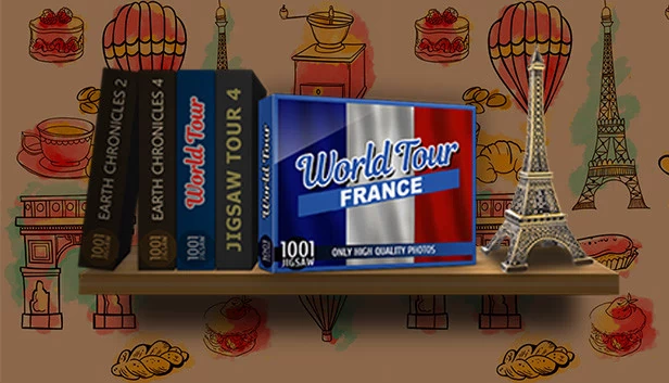 1001拼图：世界巡回赛 - 法国（1001 Jigsaw. World Tour: France） 游戏封面
