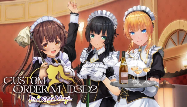 定制女仆3D2 夜之魔法（CUSTOM ORDER MAID 3D2 It's a Night Magic） 游戏封面