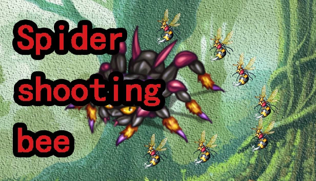 蜘蛛射击蜜蜂（Spider shooting bee） 游戏封面