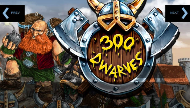 300斯巴达矮人（300 Dwarves） 游戏封面