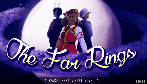 远环：太空歌剧视觉小说（The Far Rings: A Space Opera Visual Novella） 游戏封面