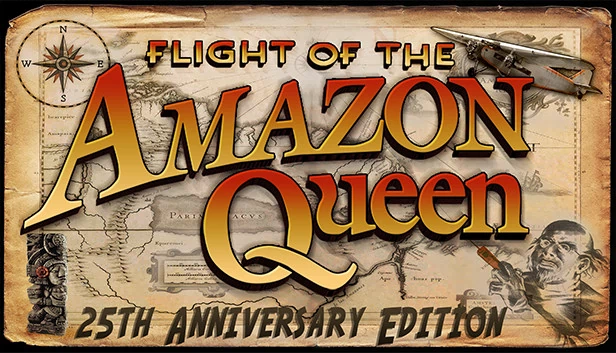 亚马逊女王飞行记：25周年纪念版（Flight of the Amazon Queen: 25th Anniversary Edition） 游戏封面