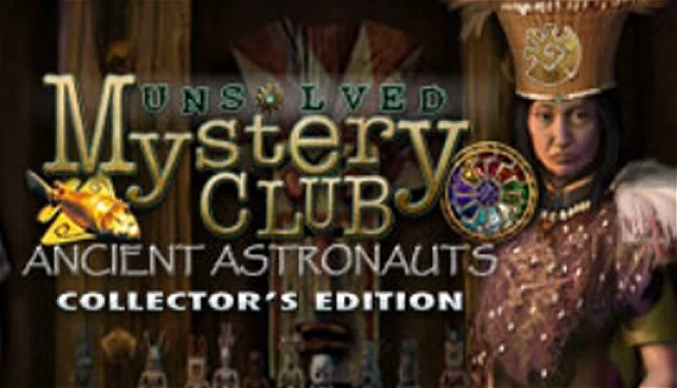未解之谜俱乐部：远古宇航员（收藏版）（Unsolved Mystery Club: Ancient Astronauts (Collector´s Edition)） 游戏封面