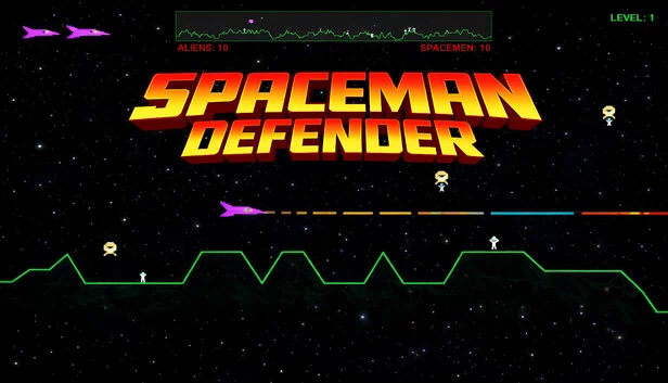 太空人防御者(Spaceman Defender) 游戏封面