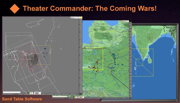 战场指挥官：即将到来的战争，现代战争游戏（Theater Commander: The Coming Wars, Modern War Game） 游戏封面