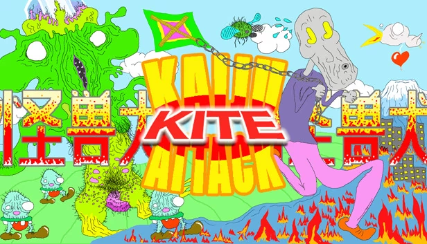 怪兽风筝袭击（Kaiju Kite Attack） 游戏封面