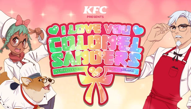我爱你，桑德斯上校！一款令人垂涎的约会模拟器（I Love You, Colonel Sanders! A Finger Lickin’ Good Dating Simulator） 游戏封面