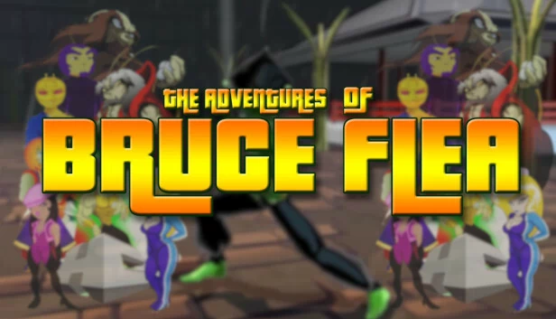 布鲁斯·弗莱的冒险（The Adventures of Bruce Flea） 游戏封面