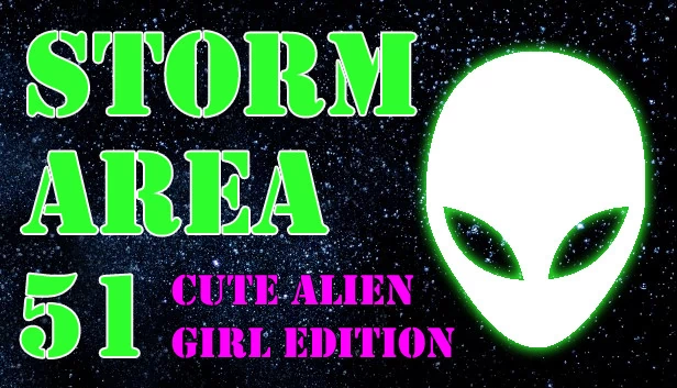 STORM AREA 51：可爱外星人女孩版（STORM AREA 51: CUTE ALIEN GIRL EDITION） 游戏封面