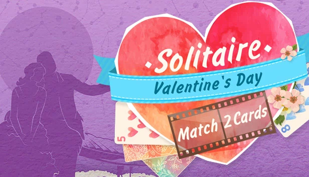 纸牌配对2：情人节（Solitaire Match 2 Cards. Valentine's Day） 游戏封面
