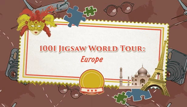 1001拼图世界之旅：欧洲（1001 Jigsaw World Tour: Europe） 游戏封面