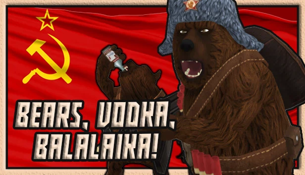 熊,伏特加,巴拉莱卡!🐻(BEARS, VODKA, BALALAIKA! 🐻) 游戏封面
