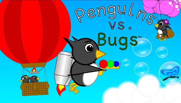企鹅大战虫子（Penguins vs. Bugs） 游戏封面
