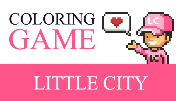 填色游戏：小小城市（Coloring Game: Little City） 游戏封面