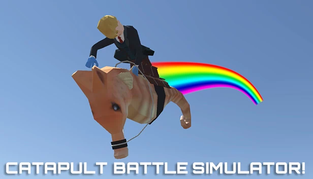 弹射战斗模拟器！（CATAPULT BATTLE SIMULATOR!） 游戏封面