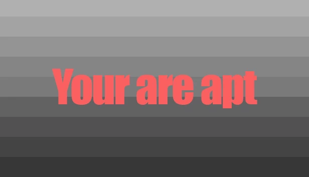 你很适合（You are apt） 游戏封面