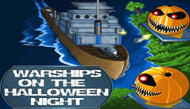 万圣节之夜的战舰（Warships On The Halloween Night） 游戏封面