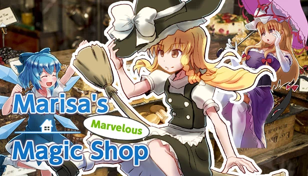 玛丽莎的奇妙魔法店（Marisa's Marvelous Magic Shop） 游戏封面