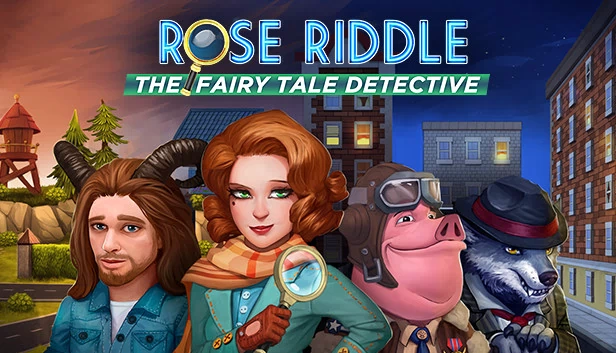 玫瑰之谜：童话侦探（Rose Riddle: Fairy Tale Detective） 游戏封面