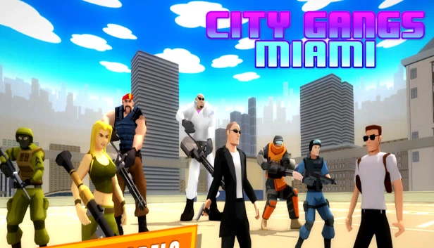 迈阿密城市帮派战争（City Gangs War in Miami） 游戏封面