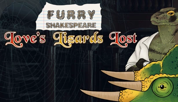 毛茸茸莎士比亚：爱的蜥蜴迷失（Furry Shakespeare: Love's Lizards Lost） 游戏封面