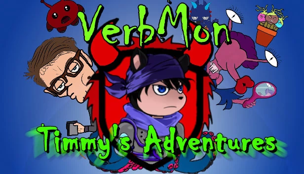 蒂米的冒险：动词怪兽（Timmy's adventures : VerbMon） 游戏封面