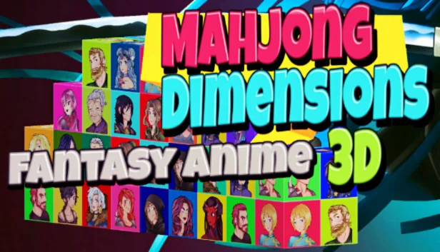 麻将维度 3D - 奇幻动漫（Mahjong Dimensions 3D - Fantasy Anime） 游戏封面