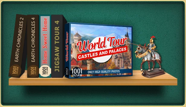 1001拼图：城堡与宫殿（1001 Jigsaw Castles And Palaces） 游戏封面