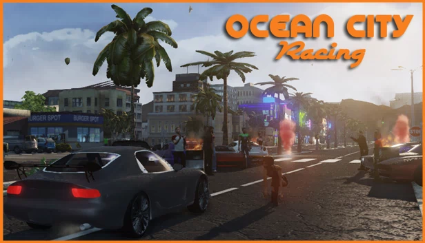 大洋城赛车（OCEAN CITY RACING） 游戏封面
