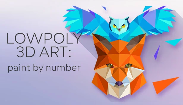 低多边形3D艺术数字填色(LowPoly 3D Art Paint by Number) 游戏封面