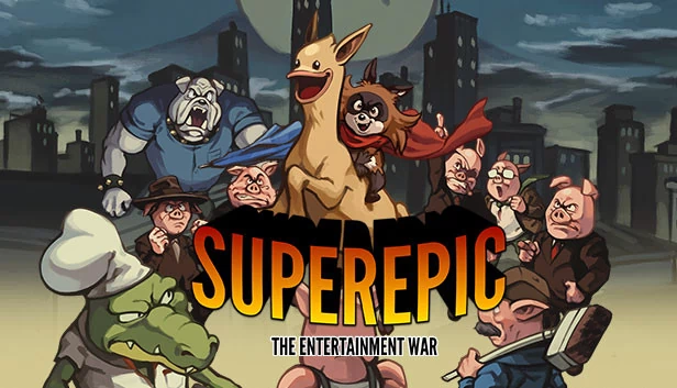 超级史诗：娱乐战争（SuperEpic: The Entertainment War） 游戏封面