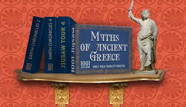 1001拼图：古希腊神话（1001 Jigsaw. Myths of ancient Greece (拼图)） 游戏封面