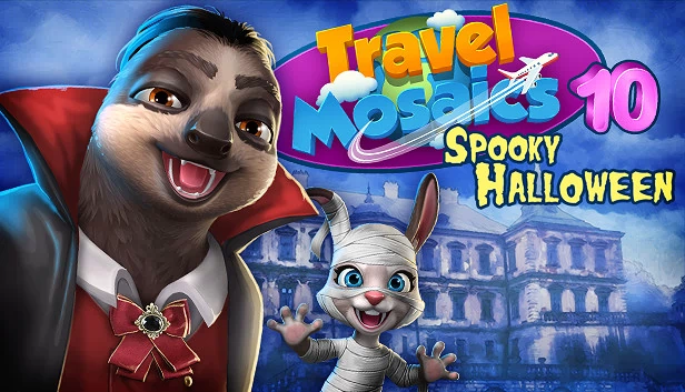 旅行马赛克10:万圣节惊魂(Travel Mosaics 10: Spooky Halloween) 游戏封面