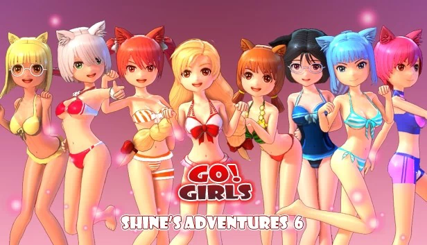 Shine的冒险6（Go! Girls）（Shine's Adventures 6 (Go! Girls)） 游戏封面