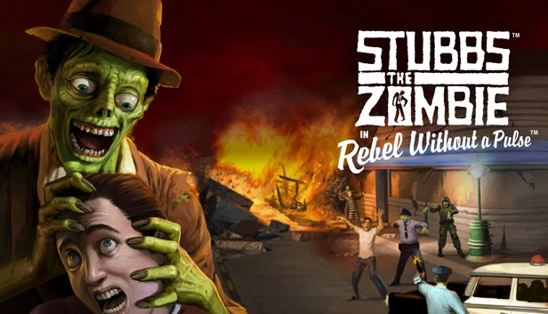 僵尸斯塔布斯（Stubbs the Zombie in Rebel Without a Pulse） 游戏封面