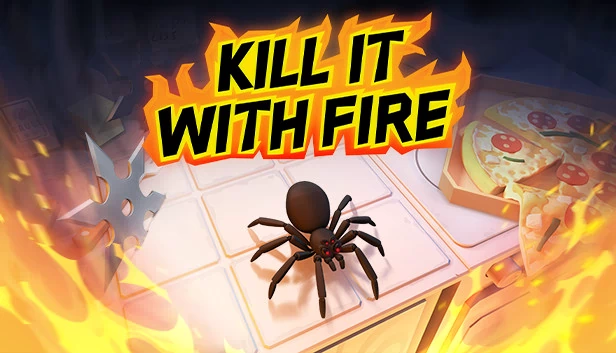 燃烧吧，蜘蛛（Kill It With Fire） 游戏封面