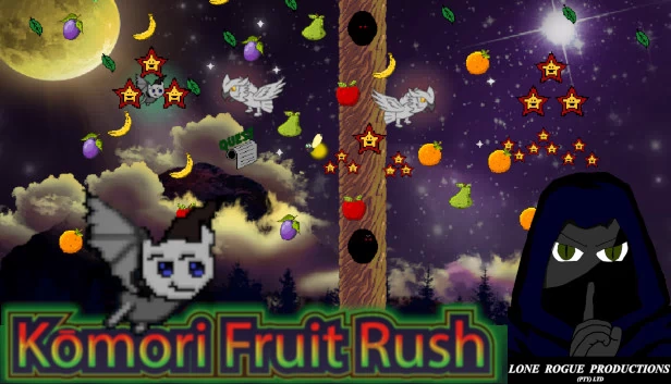 蝙蝠水果冲刺（Kōmori Fruit Rush） 游戏封面