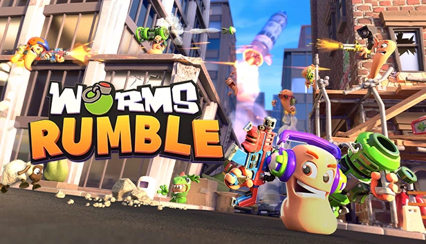百战天虫：大乱斗（Worms Rumble） 游戏封面