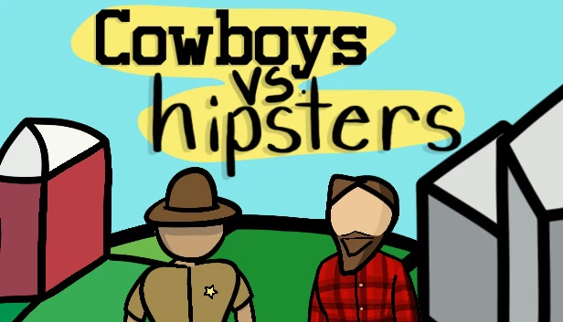 牛仔对决嬉皮士(Cowboys vs Hipsters) 游戏封面