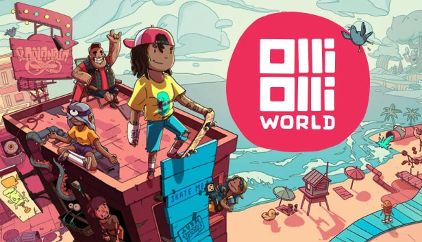 奥力奥力世界（OlliOlli World） 游戏封面
