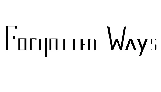 遗忘之路(Forgotten Ways) 游戏封面