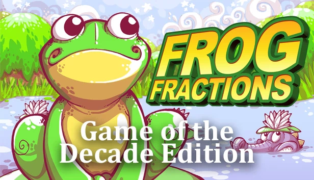 青蛙分数：十年最佳游戏版（Frog Fractions: Game of the Decade Edition） 游戏封面