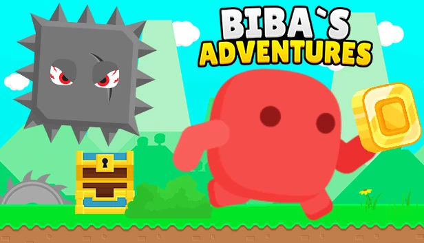 Biba的冒险 — 硬核平台游戏（Biba`s Adventures — Hardcore Platformer） 游戏封面