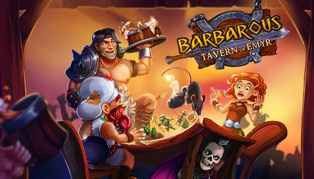 野蛮人 - 埃米尔的酒馆（Barbarous - Tavern Of Emyr） 游戏封面